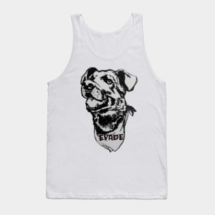 Negro Matapacos, the riot dog (evade, black and white) Tank Top